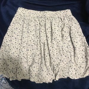 Brandy Melville Floral Skirt